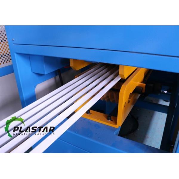 6 In 1 PVC Profile Extrusion Machine PVC Corner Bead Extrusion Line With Punching Holes