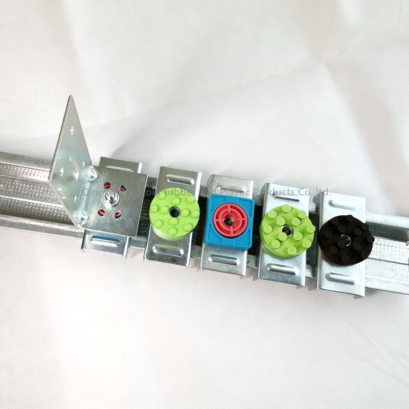 Rubber RSIC-1 Resilient Sound Isolation Clips Acoustic Mount 3D Design Soundproofing Clips