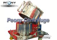 Centrifugadora de la comida de la descarga del top del manual de la placa