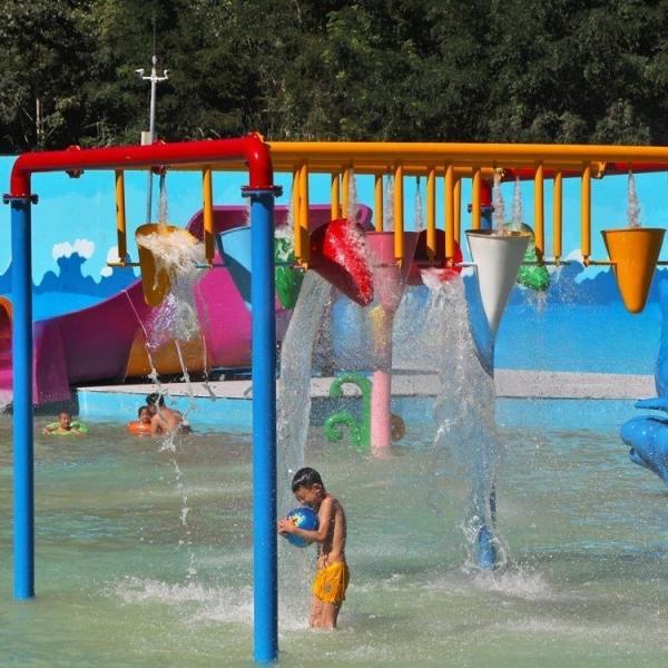 Baldes de Parque Aquático ao Ar Livre Aqua Park Spray de Água Anti UV