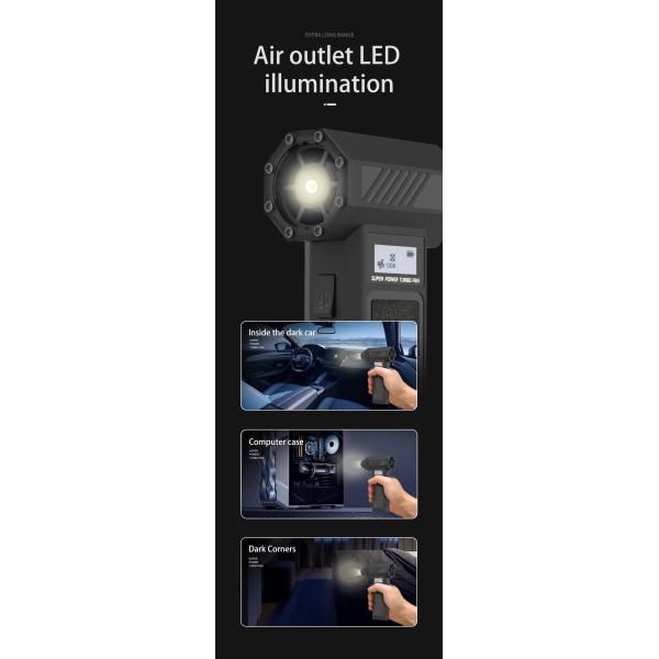 Handheld 130000rpm Turbine Violent Fan