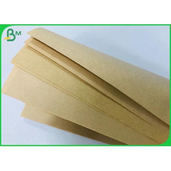 50gram To 120gram Uncaoted Brown Virgin Kraft Liner Paper Board FDA Approved