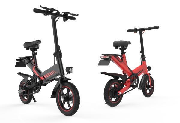 Multi Functional Full Size Folding Bike 14 Inch Aviation Aluminium Alloy 400W Motor Power
