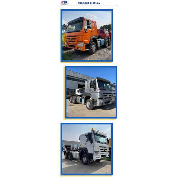 Production Time 15 Workdays Sinotruck Howo 2024 Tractor Head with Max Payload