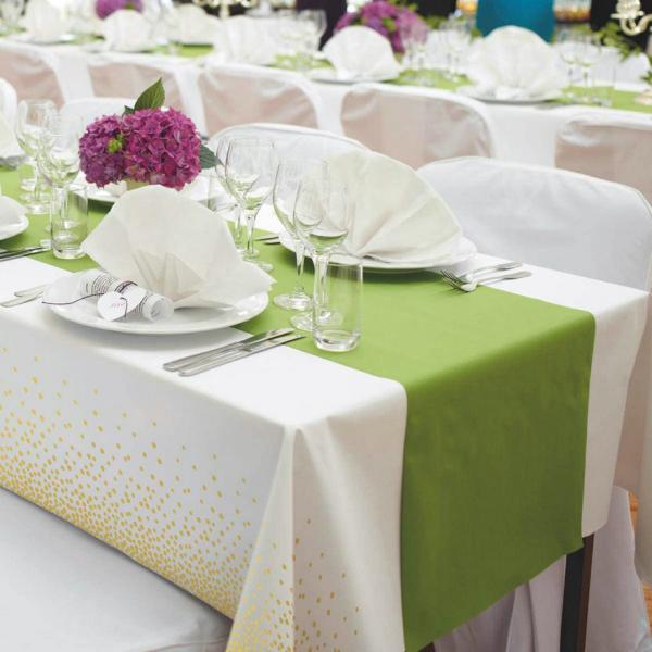 Fancy Round Table Event Wedding Cloths Fortnite Birthday Compostable Party Supplies