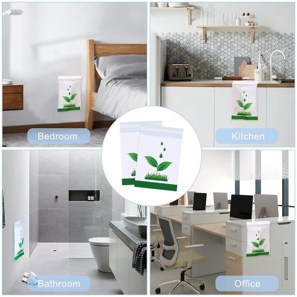 Biodegradable Disposable Car Trash Bags PLA Self Adhesive Portable Leak Proof Vomit Bags White Cartoon Trash Bags