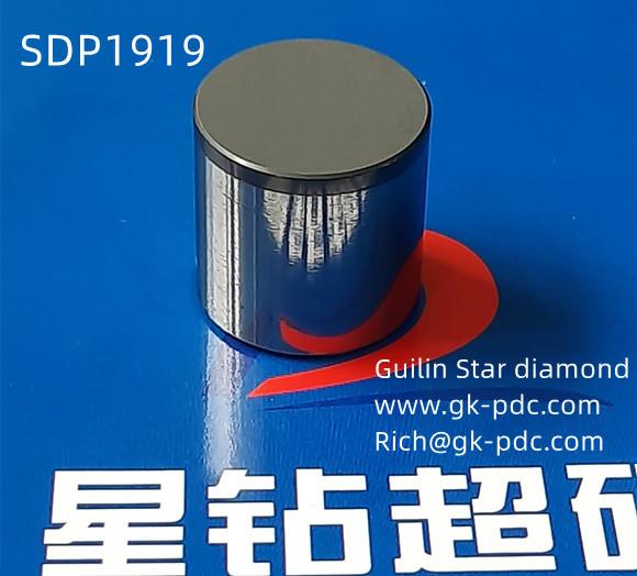 19mm Height Polycrystalline Diamond Compact 19.05mm Diameter For Oil Gas Drilling