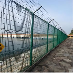 Polyester Powder Coated Outdoor Residential Garden Metal Welding Fence