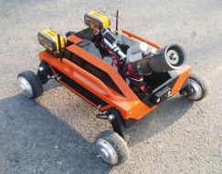 Portable Electric Four Wheel Drive Fire Fighting Robot