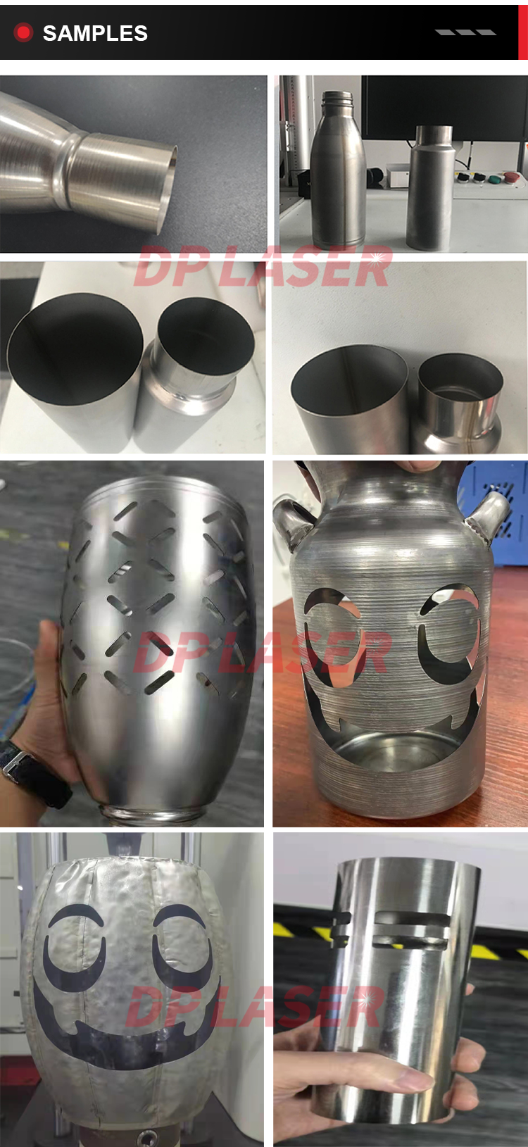 Бутылка чашки Thermos чайника металла автомата для резки лазера Contiunous 3d отрезала край оптически 80m/min
