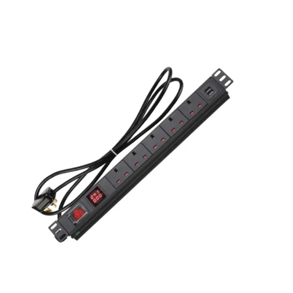 Smart Remote Monitoring &Control LCD Meter PDU Customizable 63A Heavy PDU Power Distribution Unit