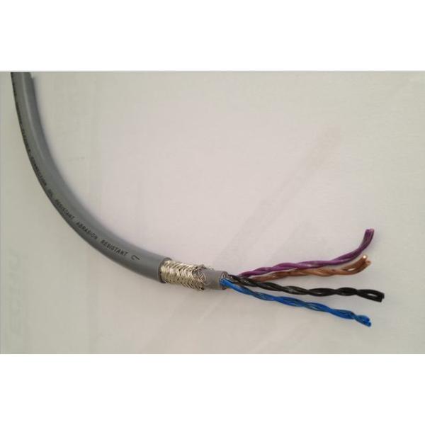Special Cable for Drag Chains TRVVP 4Cx35sqmm for machine or equipments bending frequently in grey/black/orange Color