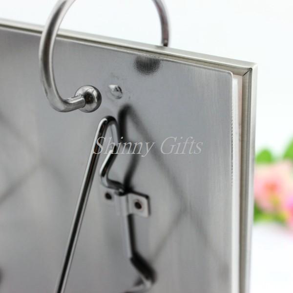 Shinny Gifts Modern Fashion Design Glass Family Album