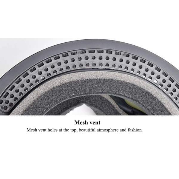 Applicable Scene Customized Anti-fog UV400 Frameless Magnetic Ski Goggles for Skiing
