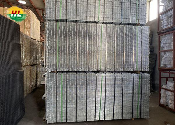 fio soldado galvanizado mergulhado quente Mesh Panel do fio da abertura 3mm do quadrado de 50mm x de 50mm para o aquecimento de assoalho brilhante