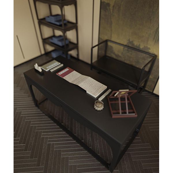 CUSTOM LUXURY NEW CHINESE STYLE SOLID WOOD FURNITURE SET | DURABLE MATTE FINISH, BESPOKE BED, DESK, SOFA & DINING SET FOR HOTEL, CLUBHOUSE & RESIDENTIAL PROJECTS