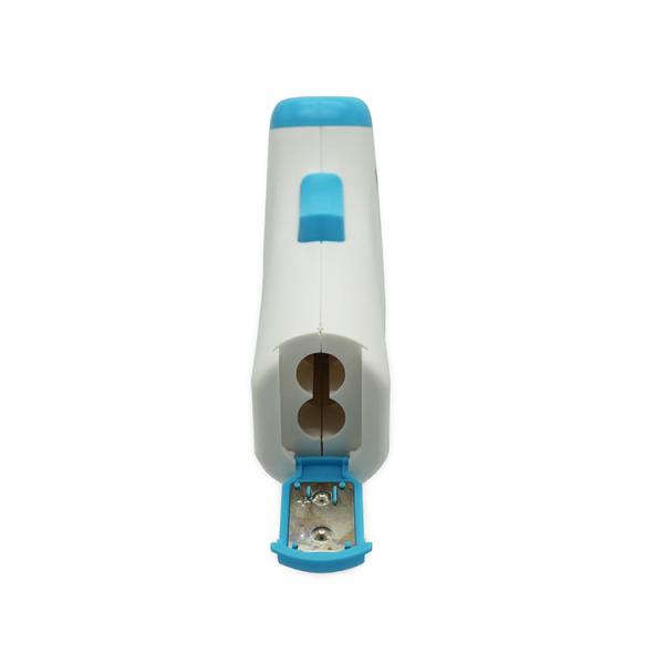 White Touch Free Infrared Thermometer , Electric Medical Infrared Forehead Thermometer