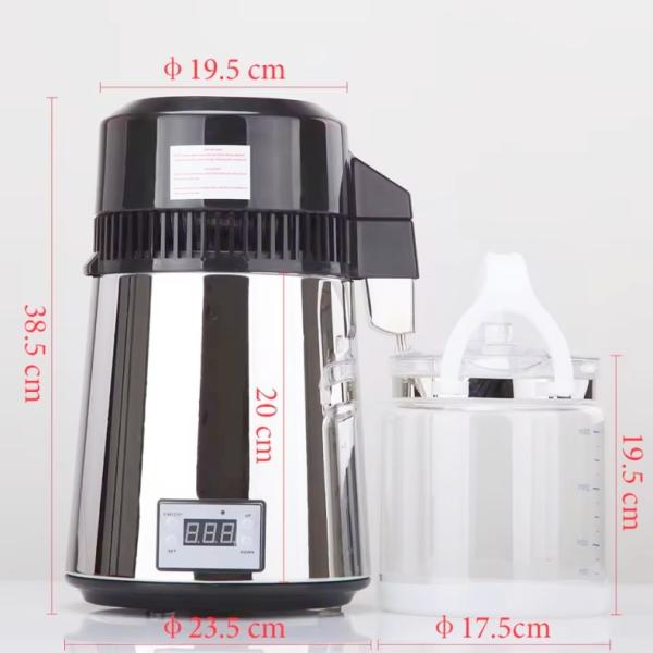 Медицинское и бытовое 750 Вт. Дистилляционный агрегат 1 л/ч.