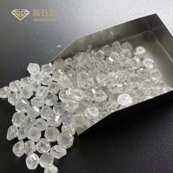 4.0ct 4.5ct 5.0ct HPHT Rough Diamond 5mm To 15mm Yuda Crystal
