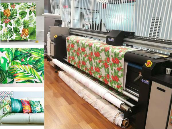Máquina de impressão de matéria têxtil do algodão 45m2/H do Inkjet 3200mm