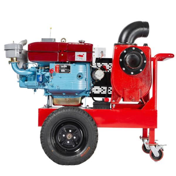 Portable Diesel Engine Water Pump Centrifugal Water Pump  Municipal Flood Control Self Priming Pump