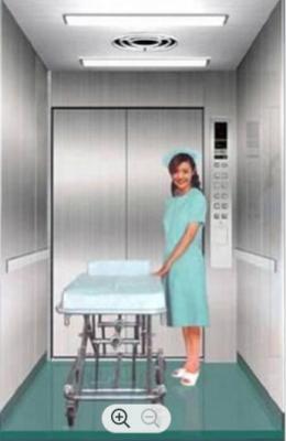 3.0m/s Hospital Lifts For Patients 1600KG Hydraulic MRL Elevator