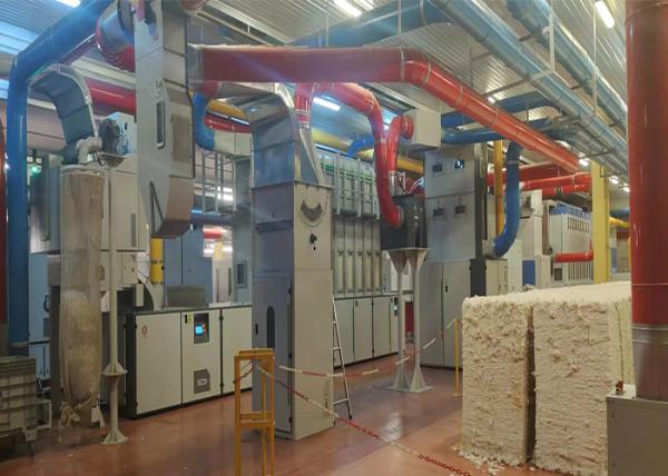 5-24T Cotton Blow Carding Room Blowroom Machine To O.E Rotor Spinning Machine