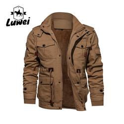 Vendors Dingin Work Homme Hoodie Jaqueta Masculina Utility High Quality Trucker Cropped Outfitters Winddicht Brown Jacket