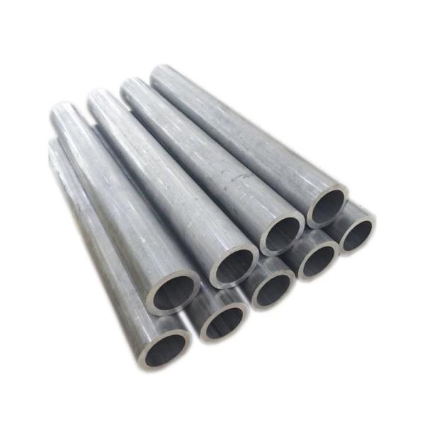 Anodized Round Aluminum Pipe Tube With 3003 2024 7075 T6  Material
