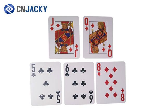Water Proof Rfid Card Security Smart Plastic Poker Card Thickness 0.35mm