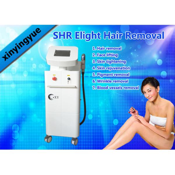 White Vertical IPL Beauty Equipment Hair Removal Spot Removal Skin Rejuvenation