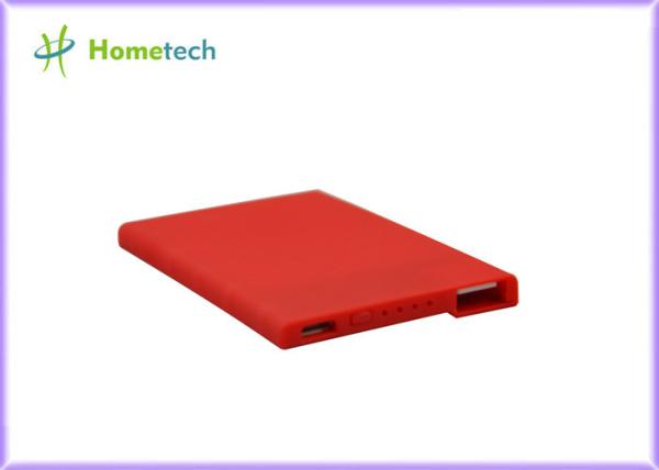 Ultra Thin 5mm Credit Card Power Bank With Li-polymer Battery