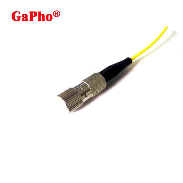 Male M8 X 0.75 Fiber Optic Dust Cap Metal Nickel Plating Custom Service