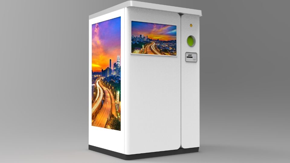 OEM повторно использует возвращение бутылки и зарабатывает обратный автомат для того чтобы наградить депозит цифров