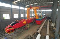 14.5m Longueur de spud Minage de sable Dégraissement de gravier Equipement de dragage pour la distance de décharge