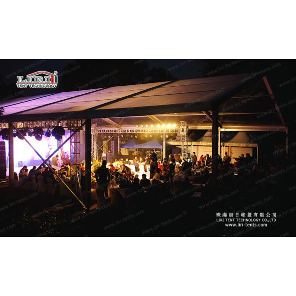 Luxury clear roof trade show event tents for outdoor wedding show factory price