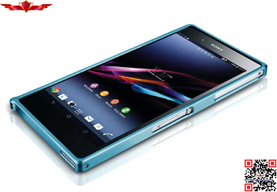 New Unique Design Durable Ultra Thin 0.7MM Aluminum Bumper For Sony Xperia Z Ultra XL39H
