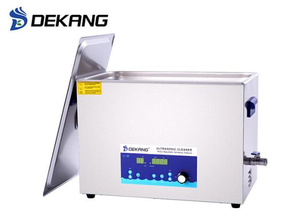 30L Auto Ultrasonic Glasses Cleaner With Basket Industrial Grade