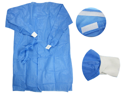 Waterproof Sterile Disposable Patient Exam Gowns For Surgical Operation