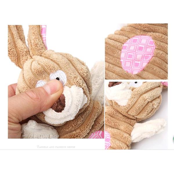 25cm Rabbit Corduroy Pet Plush Toys/pet toys/pet products