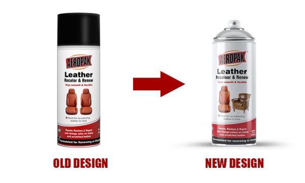 Spray Renovador de Cuero de 400 ml para Tapicería Automotriz y Muebles