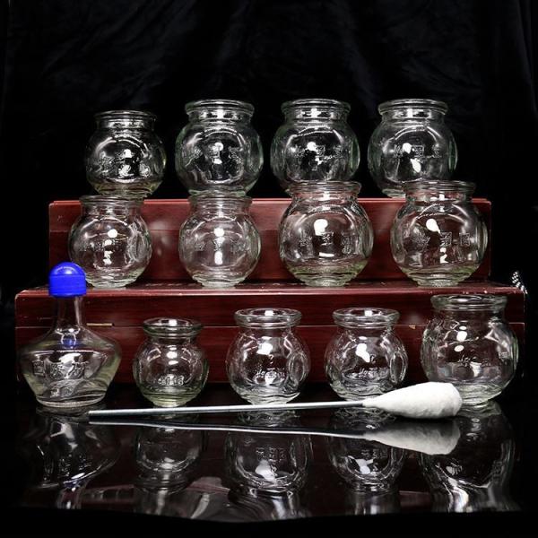 Chinese Medicine Apparatus Ventouse Massage Therapy Glass for Chinese Medical Vacuum