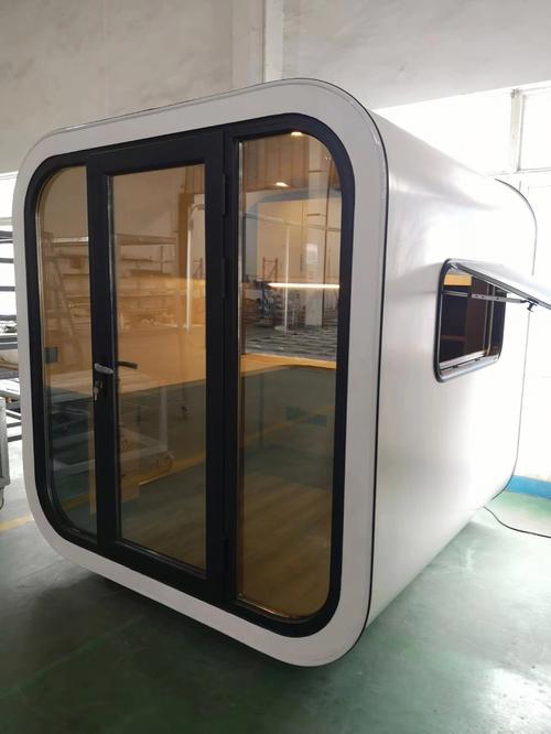 Factory Shipped Movable Modular Prefab Tiny Office Outdoor Office Pod Prefabricated Apple Cabin Office Pods