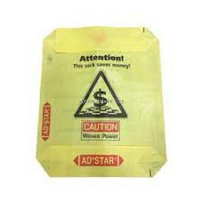 Moisture Resistant Cement Packing Bags 40Kg 50Kg Empty PP Bags