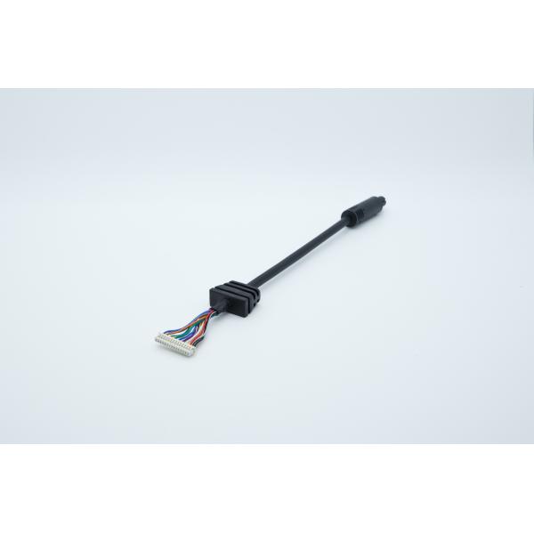 1.25mm Terminal 10P Black PCB Molded Car Wiring Harness Custom BMW Connector