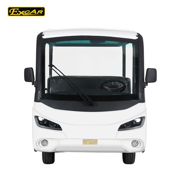 72V 210Ah lithium Battery Powered Electric Tourist Car EXCAR G1S8 White