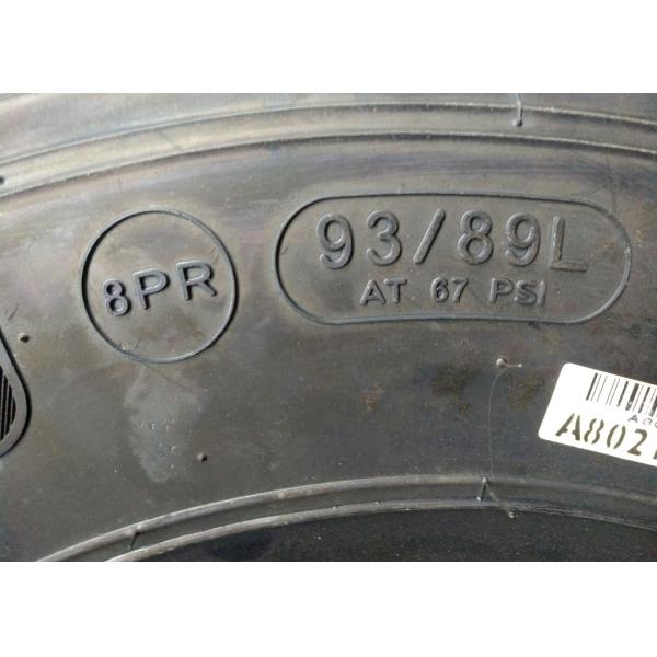 6.00R13LT Pickup Truck Tires , Light Duty Truck Tires With 3 Zigzag Grooves