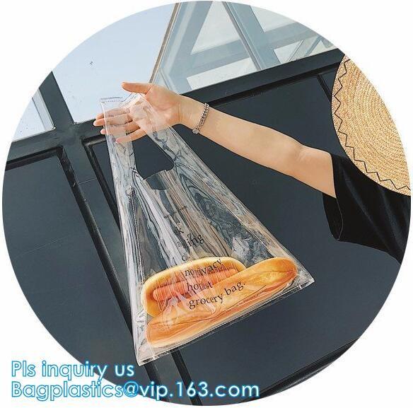Beach Tote Bag Transparent PVC Tote Bag For Beach Shopping, Hologram lady handle bag, Handbag Shoulder Bag Purse Shoppin