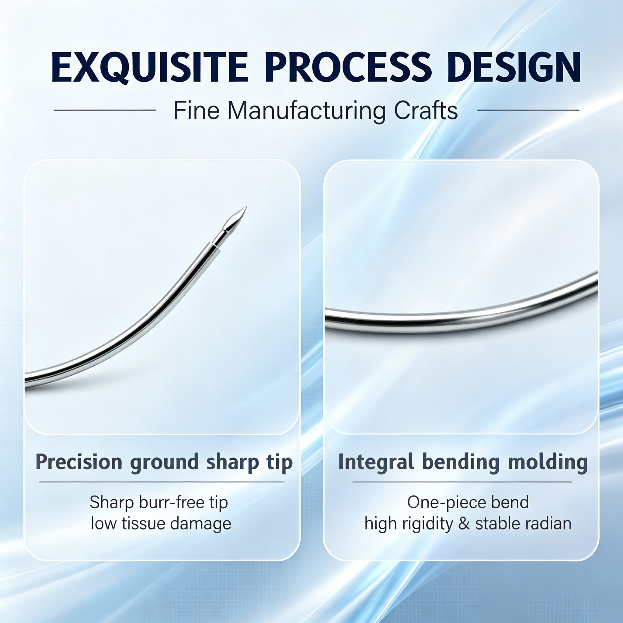Customized Curved Sharp Tip Veterinary Suture Needle