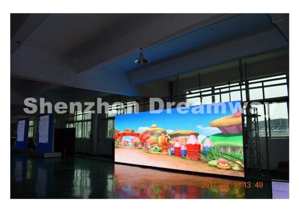 SMD 2525 IP65 exterior led screen Waterproof , full color led panel 2 years Warranty